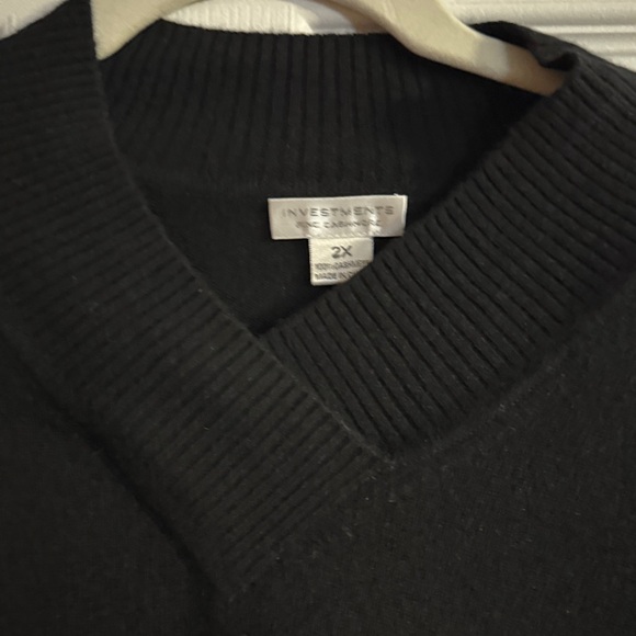 100% Fine Cashmere Sweater Black - Picture 3 of 6